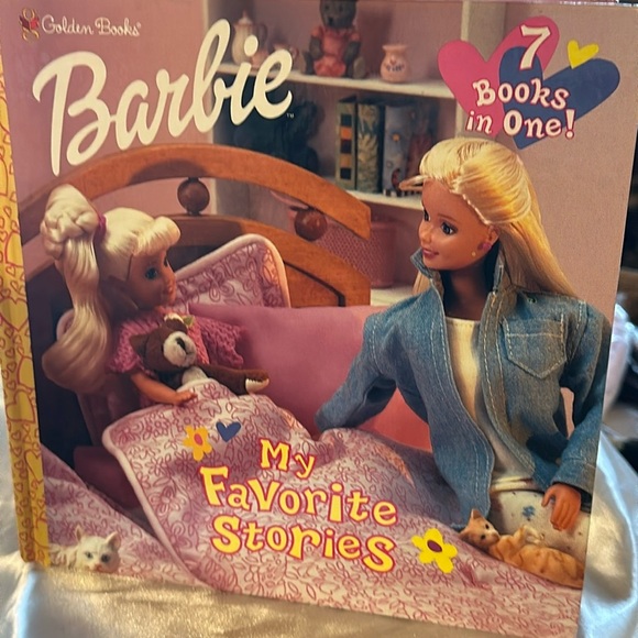 “Barbie!!!! My Favorite Stories”. 7 books in one! A Golden Book - Rare Find! - Picture 1 of 7